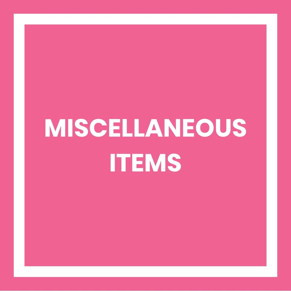MISCELLANEOUS LISTINGS